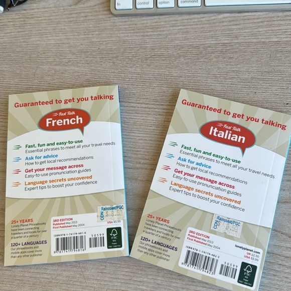 Lonely planet - two books, one French and one Italian translations help - Picture 4 of 8